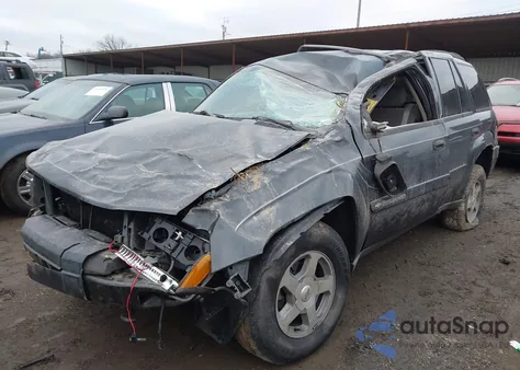 2003 Chevrolet Trailblazer Lt from USA, damaged, VIN 1GNDT13S132409345
